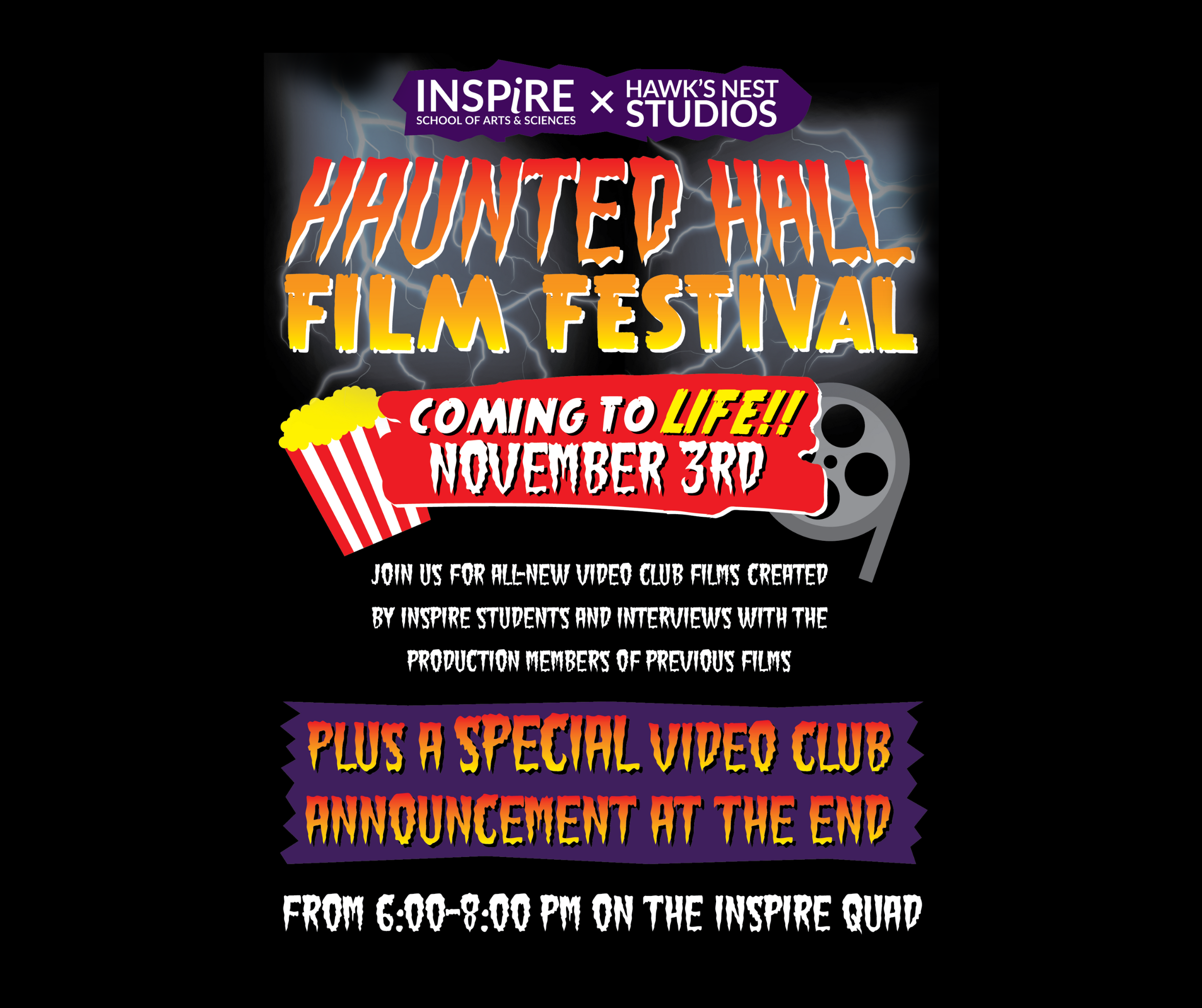 Haunted Hall’s Film Festival